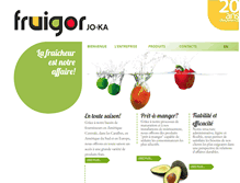 Tablet Screenshot of fruigor.com